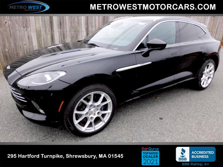 Used 2021 Aston Martin Dbx AWD Used 2021 Aston Martin Dbx AWD for sale at Metro West Motorcars LLC in Shrewsbury MA 1