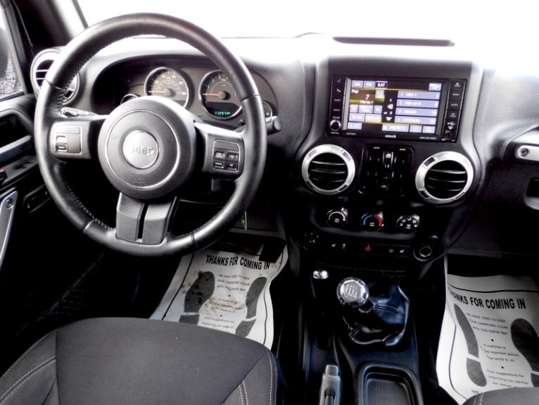 Used 2015 Jeep Wrangler Unlimited Sahara 4WD Used 2015 Jeep Wrangler Unlimited Sahara 4WD for sale at Metro West Motorcars LLC in Shrewsbury MA 10