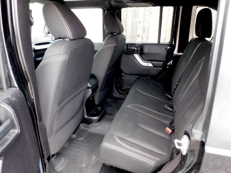 Used 2015 Jeep Wrangler Unlimited Sahara 4WD Used 2015 Jeep Wrangler Unlimited Sahara 4WD for sale at Metro West Motorcars LLC in Shrewsbury MA 15