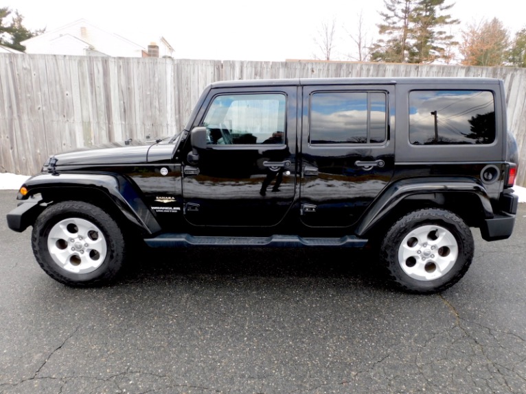 Used 2015 Jeep Wrangler Unlimited Sahara 4WD Used 2015 Jeep Wrangler Unlimited Sahara 4WD for sale  at Metro West Motorcars LLC in Shrewsbury MA 2