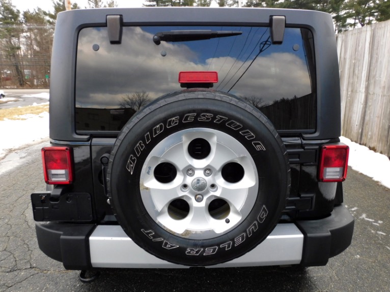 Used 2015 Jeep Wrangler Unlimited Sahara 4WD Used 2015 Jeep Wrangler Unlimited Sahara 4WD for sale at Metro West Motorcars LLC in Shrewsbury MA 4