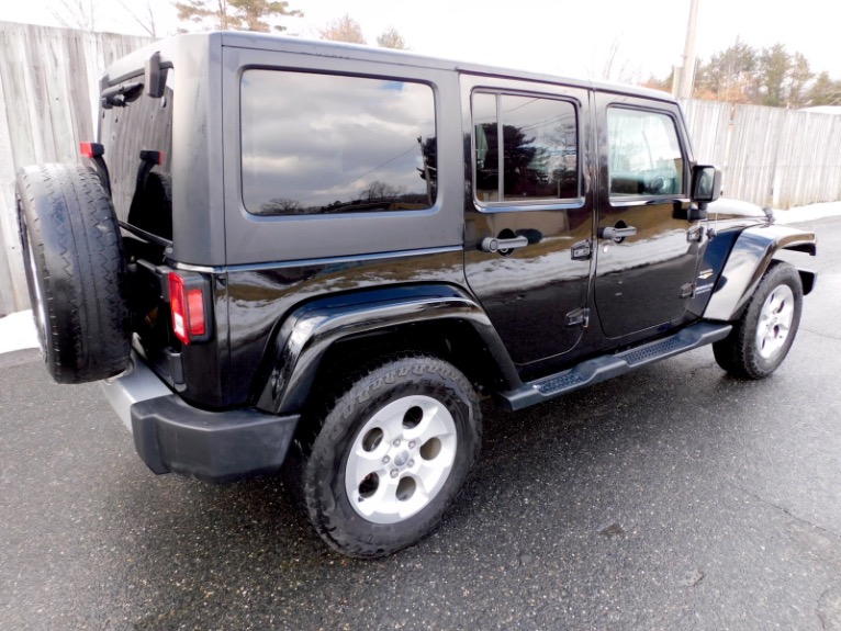 Used 2015 Jeep Wrangler Unlimited Sahara 4WD Used 2015 Jeep Wrangler Unlimited Sahara 4WD for sale  at Metro West Motorcars LLC in Shrewsbury MA 5