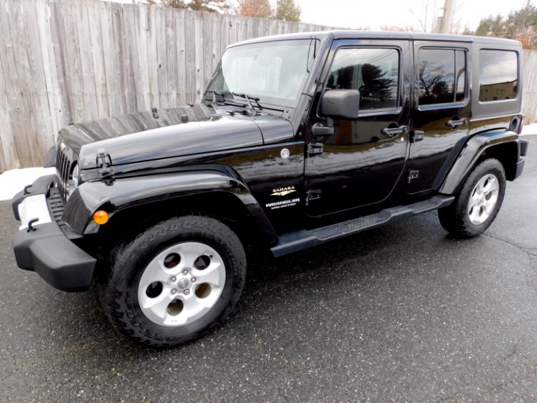 Used 2015 Jeep Wrangler Unlimited Sahara 4WD Used 2015 Jeep Wrangler Unlimited Sahara 4WD for sale at Metro West Motorcars LLC in Shrewsbury MA 1