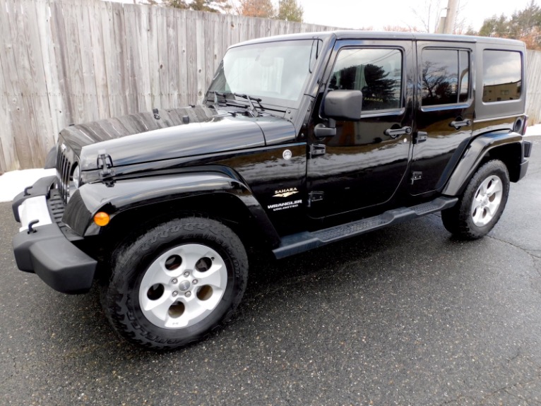 Used 2015 Jeep Wrangler Unlimited Sahara 4WD Used 2015 Jeep Wrangler Unlimited Sahara 4WD for sale  at Metro West Motorcars LLC in Shrewsbury MA 1