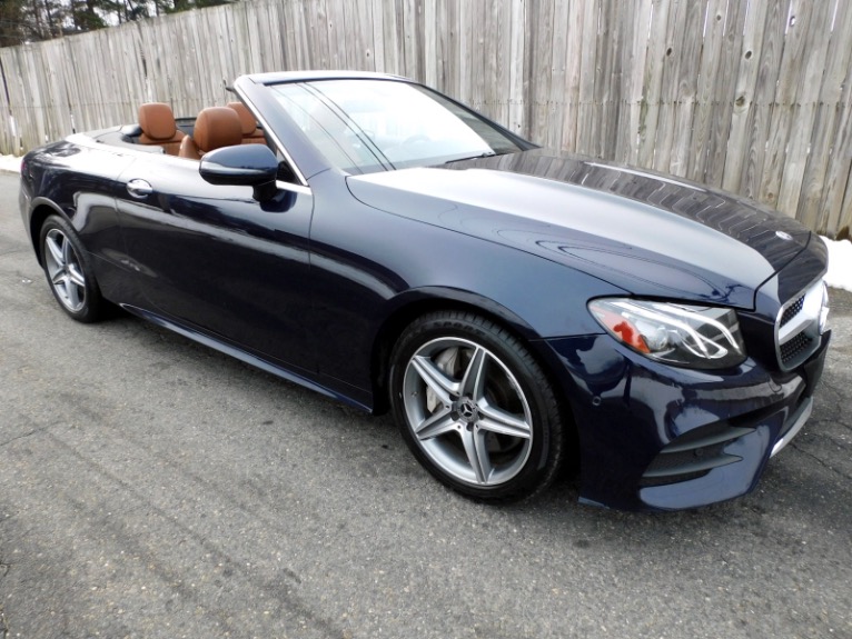 Used 2018 Mercedes-Benz E-class E 400 4MATIC Cabriolet Used 2018 Mercedes-Benz E-class E 400 4MATIC Cabriolet for sale at Metro West Motorcars LLC in Shrewsbury MA 13