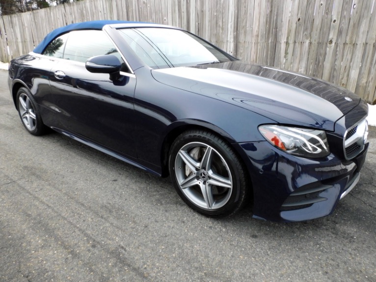 Used 2018 Mercedes-Benz E-class E 400 4MATIC Cabriolet Used 2018 Mercedes-Benz E-class E 400 4MATIC Cabriolet for sale at Metro West Motorcars LLC in Shrewsbury MA 14