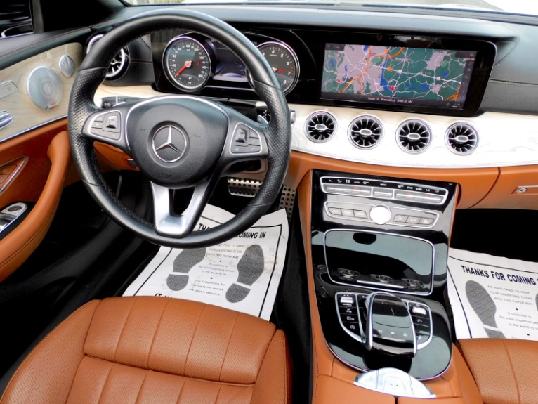 Used 2018 Mercedes-Benz E-class E 400 4MATIC Cabriolet Used 2018 Mercedes-Benz E-class E 400 4MATIC Cabriolet for sale at Metro West Motorcars LLC in Shrewsbury MA 17
