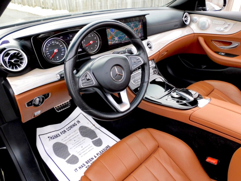 Used 2018 Mercedes-Benz E-class E 400 4MATIC Cabriolet Used 2018 Mercedes-Benz E-class E 400 4MATIC Cabriolet for sale at Metro West Motorcars LLC in Shrewsbury MA 20