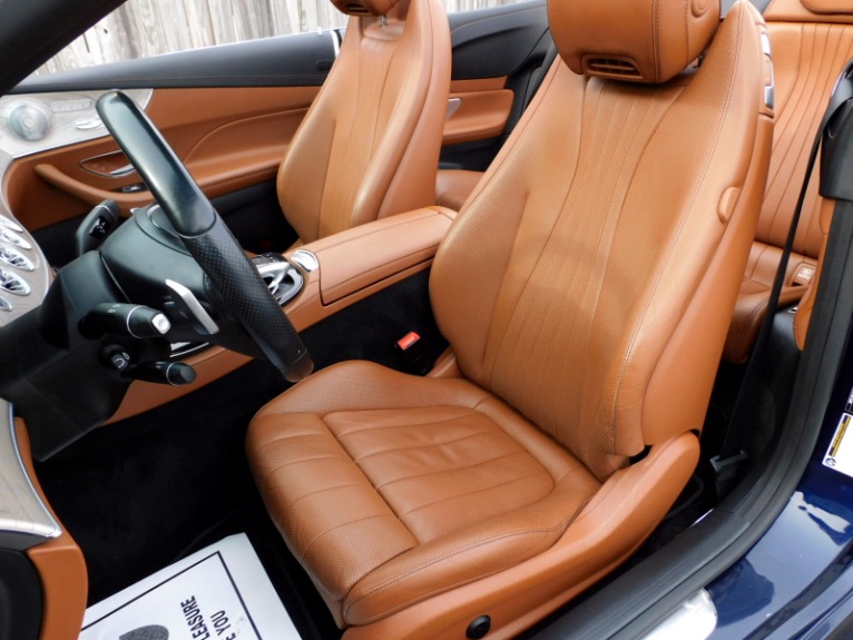 Used 2018 Mercedes-Benz E-class E 400 4MATIC Cabriolet Used 2018 Mercedes-Benz E-class E 400 4MATIC Cabriolet for sale at Metro West Motorcars LLC in Shrewsbury MA 21