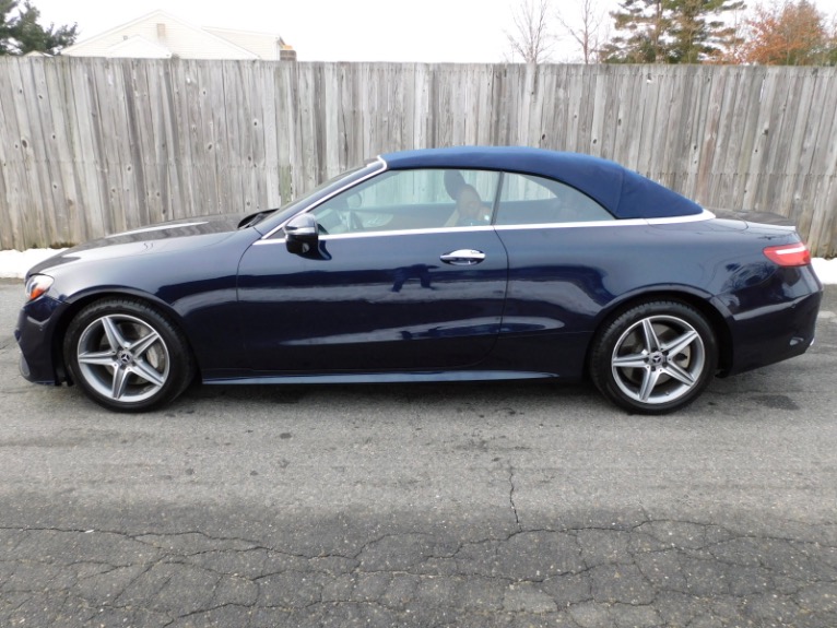 Used 2018 Mercedes-Benz E-class E 400 4MATIC Cabriolet Used 2018 Mercedes-Benz E-class E 400 4MATIC Cabriolet for sale at Metro West Motorcars LLC in Shrewsbury MA 4