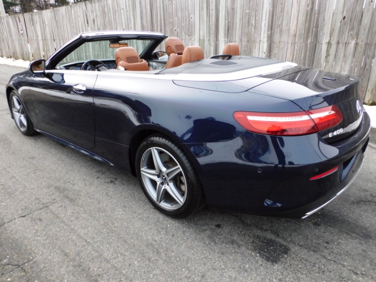 Used 2018 Mercedes-Benz E-class E 400 4MATIC Cabriolet Used 2018 Mercedes-Benz E-class E 400 4MATIC Cabriolet for sale at Metro West Motorcars LLC in Shrewsbury MA 5