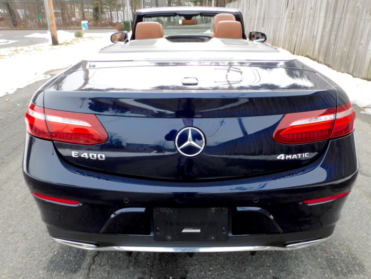 Used 2018 Mercedes-Benz E-class E 400 4MATIC Cabriolet Used 2018 Mercedes-Benz E-class E 400 4MATIC Cabriolet for sale  at Metro West Motorcars LLC in Shrewsbury MA 7