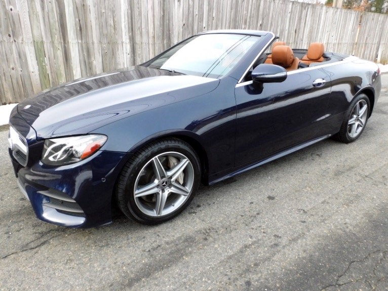 Used 2018 Mercedes-Benz E-class E 400 4MATIC Cabriolet Used 2018 Mercedes-Benz E-class E 400 4MATIC Cabriolet for sale  at Metro West Motorcars LLC in Shrewsbury MA 1