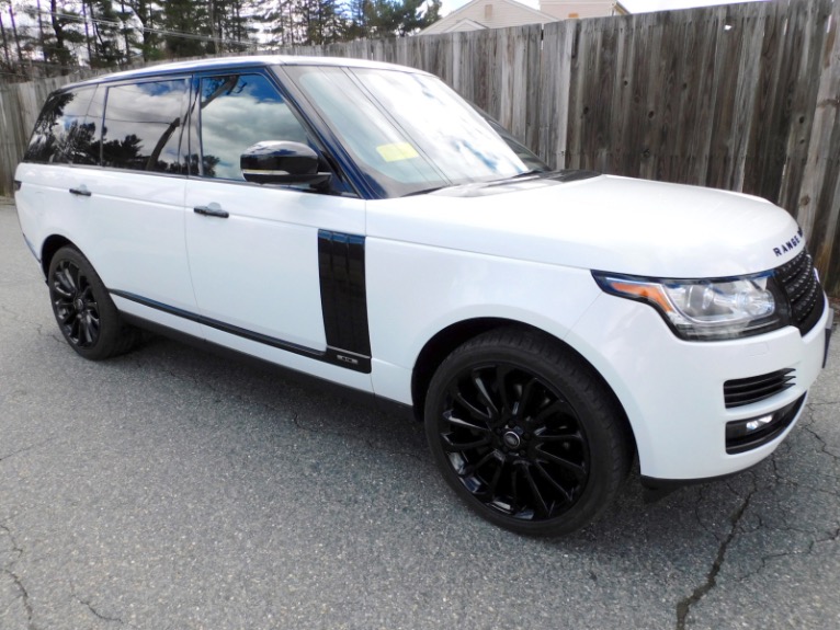 Used 2015 Land Rover Range Rover Supercharged LWB Used 2015 Land Rover Range Rover Supercharged LWB for sale at Metro West Motorcars LLC in Shrewsbury MA 7