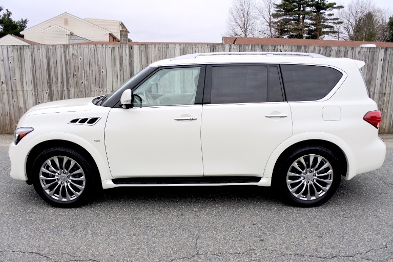 Used 2015 Infiniti Qx80 Limited 4WD Used 2015 Infiniti Qx80 Limited 4WD for sale at Metro West Motorcars LLC in Shrewsbury MA 2