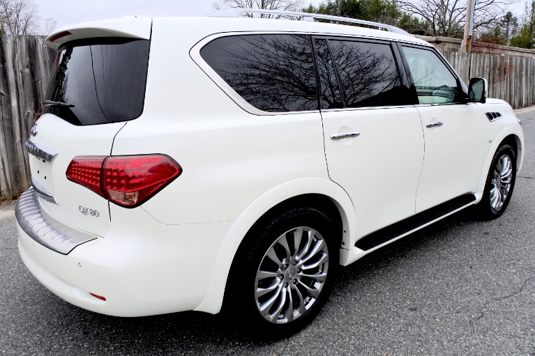 Used 2015 Infiniti Qx80 Limited 4WD Used 2015 Infiniti Qx80 Limited 4WD for sale at Metro West Motorcars LLC in Shrewsbury MA 5