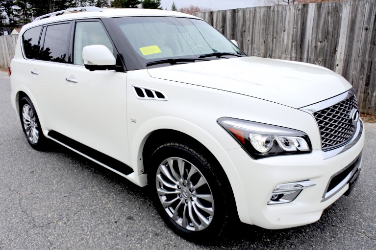 Used 2015 Infiniti Qx80 Limited 4WD Used 2015 Infiniti Qx80 Limited 4WD for sale at Metro West Motorcars LLC in Shrewsbury MA 7