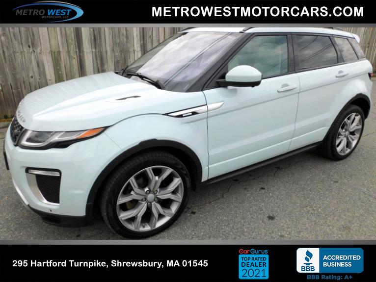 Used 2016 Land Rover Range Rover Evoque Autobiography Used 2016 Land Rover Range Rover Evoque Autobiography for sale at Metro West Motorcars LLC in Shrewsbury MA 1