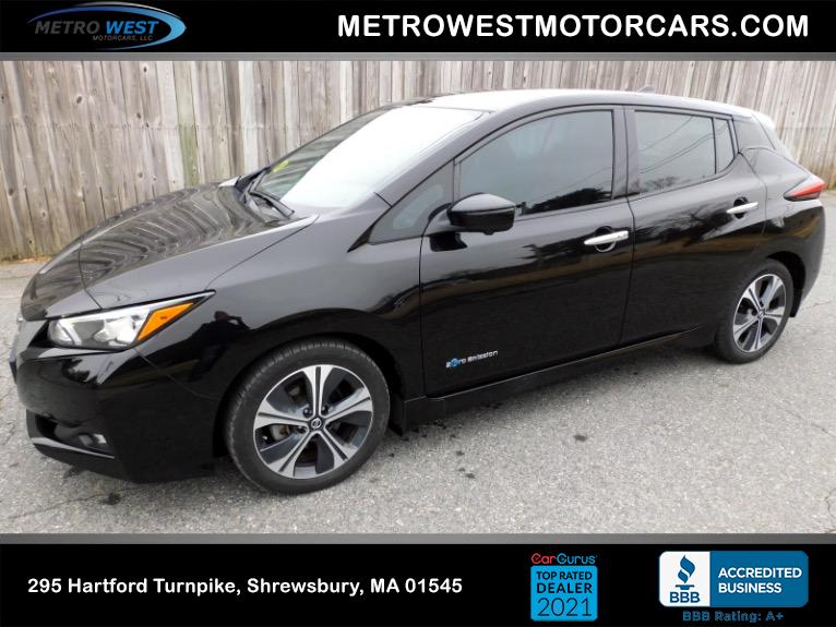 Used 2018 Nissan Leaf SV Hatchback Used 2018 Nissan Leaf SV Hatchback for sale at Metro West Motorcars LLC in Shrewsbury MA 1