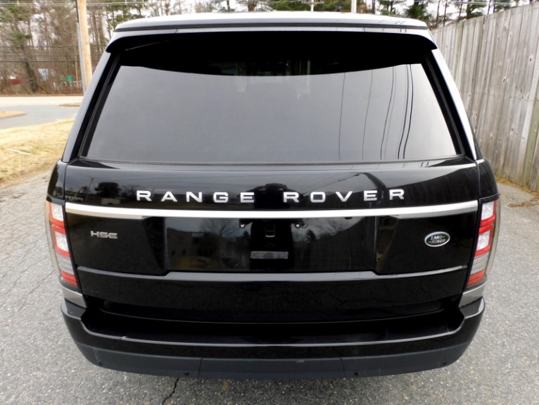 Used 2015 Land Rover Range Rover HSE Used 2015 Land Rover Range Rover HSE for sale at Metro West Motorcars LLC in Shrewsbury MA 4