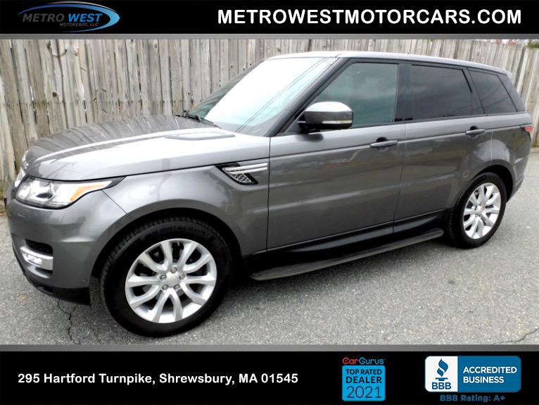 Used 2014 Land Rover Range Rover Sport HSE Used 2014 Land Rover Range Rover Sport HSE for sale  at Metro West Motorcars LLC in Shrewsbury MA 1