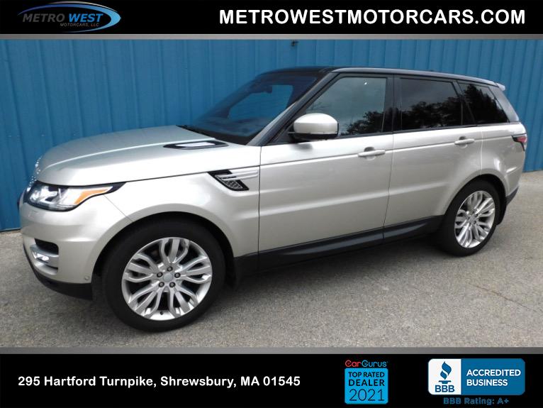 Used 2017 Land Rover Range Rover Sport Td6 Diesel HSE Used 2017 Land Rover Range Rover Sport Td6 Diesel HSE for sale  at Metro West Motorcars LLC in Shrewsbury MA 1