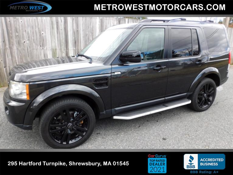 Used 2013 Land Rover Lr4 HSE LUX Used 2013 Land Rover Lr4 HSE LUX for sale  at Metro West Motorcars LLC in Shrewsbury MA 1