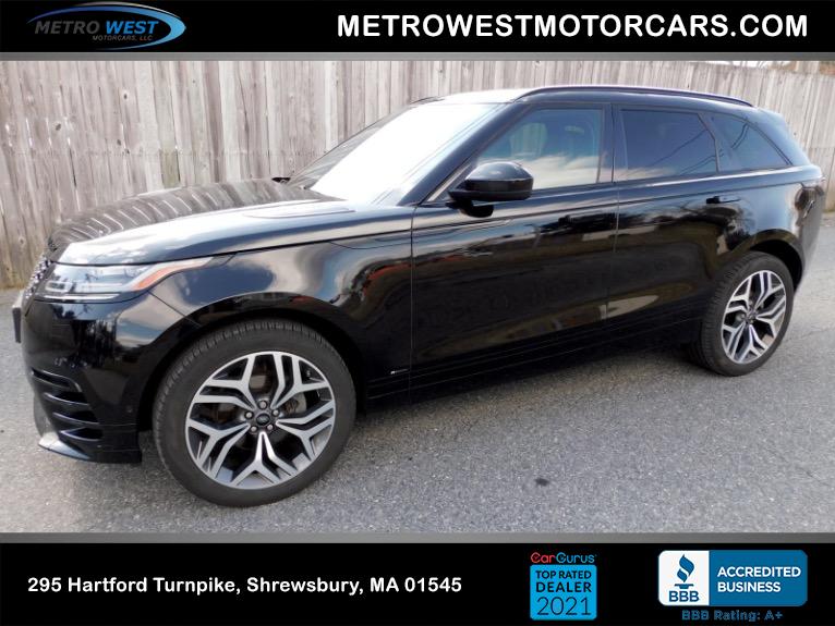 Used 2019 Land Rover Range Rover Velar P250 R-Dynamic SE Used 2019 Land Rover Range Rover Velar P250 R-Dynamic SE for sale  at Metro West Motorcars LLC in Shrewsbury MA 1