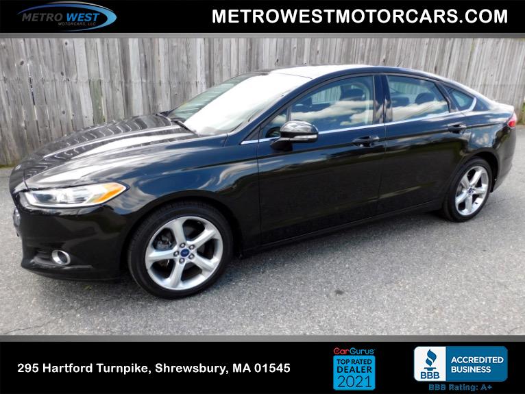 Used 2014 Ford Fusion SE FWD Used 2014 Ford Fusion SE FWD for sale  at Metro West Motorcars LLC in Shrewsbury MA 1