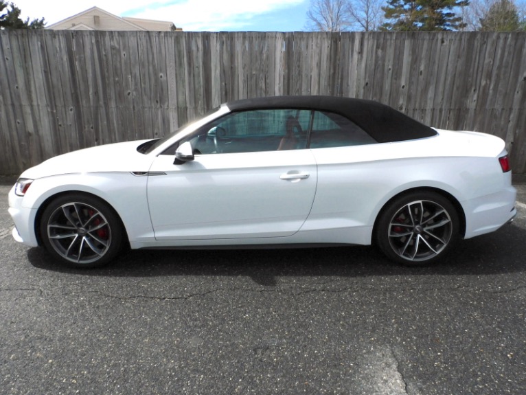 Used 2018 Audi S5 Cabriolet 3.0 TFSI Premium Plus Used 2018 Audi S5 Cabriolet 3.0 TFSI Premium Plus for sale  at Metro West Motorcars LLC in Shrewsbury MA 4