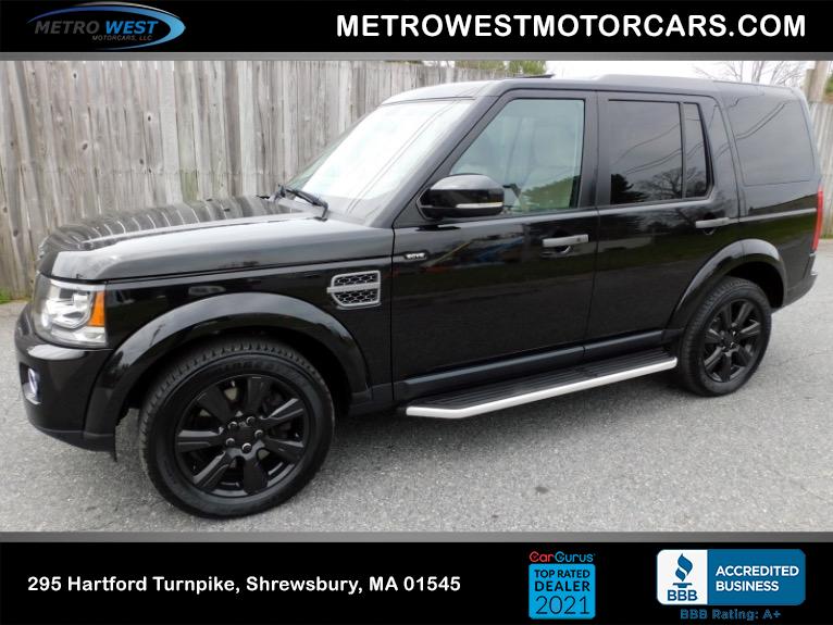 Used 2015 Land Rover Lr4 HSE Used 2015 Land Rover Lr4 HSE for sale at Metro West Motorcars LLC in Shrewsbury MA 1