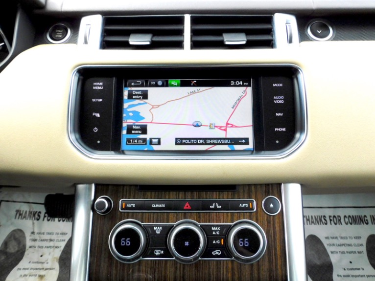Used 2015 Land Rover Range Rover Sport V8 Supercharged Used 2015 Land Rover Range Rover Sport V8 Supercharged for sale at Metro West Motorcars LLC in Shrewsbury MA 11