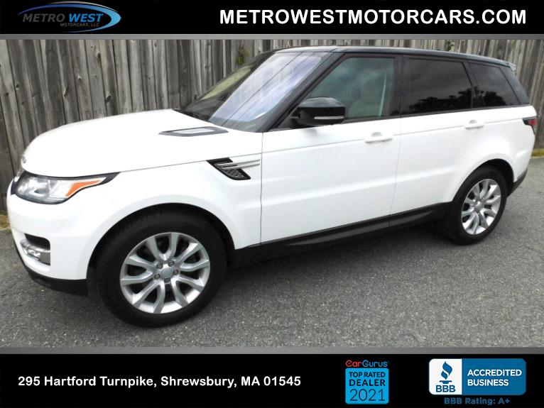 Used Used 2016 Land Rover Range Rover Sport HSE for sale $31,800 at Metro West Motorcars LLC in Shrewsbury MA
