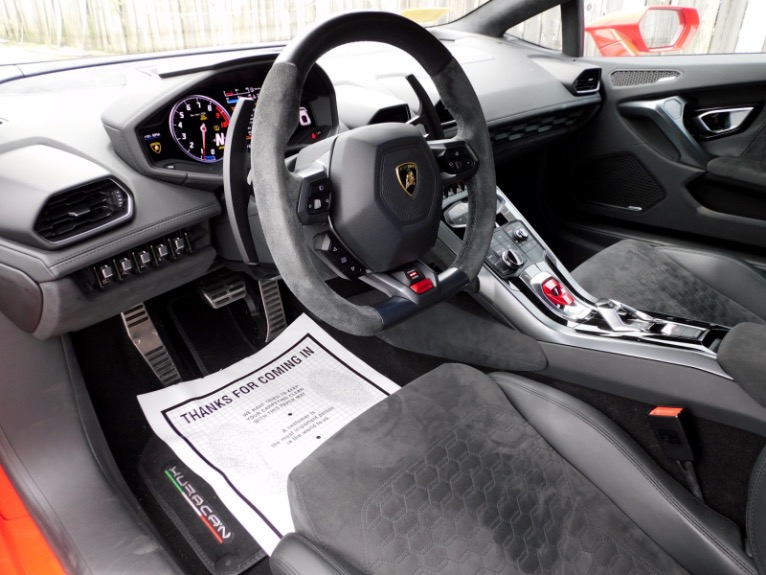 Used 2017 Lamborghini Huracan LP580-2 Used 2017 Lamborghini Huracan LP580-2 for sale at Metro West Motorcars LLC in Shrewsbury MA 10