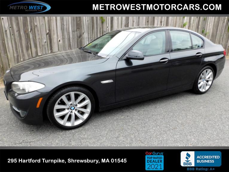 Used 2011 BMW 5 Series 535i RWD 6 Speed Used 2011 BMW 5 Series 535i RWD 6 Speed for sale  at Metro West Motorcars LLC in Shrewsbury MA 1