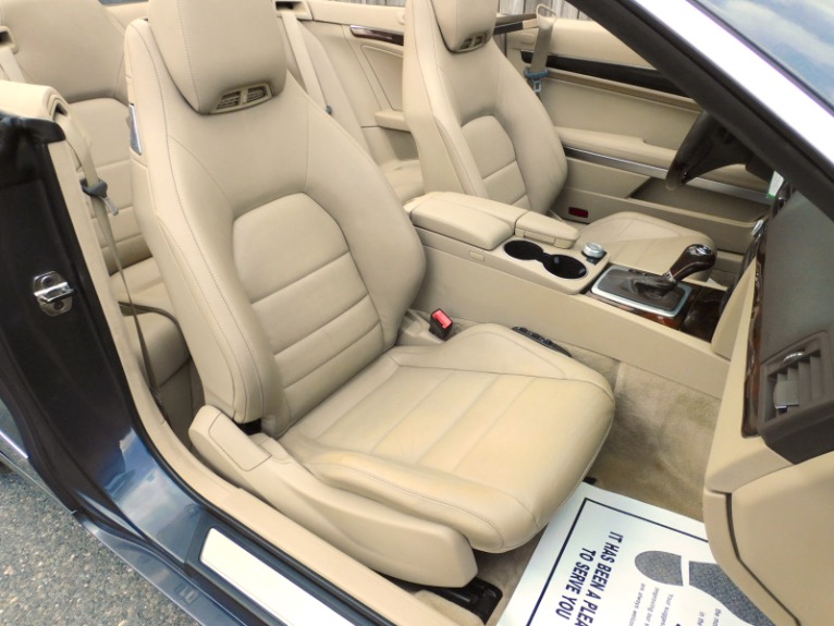 Used 2011 Mercedes-Benz E-class E350 Cabriolet Used 2011 Mercedes-Benz E-class E350 Cabriolet for sale at Metro West Motorcars LLC in Shrewsbury MA 24