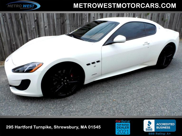 Used 2016 Maserati Granturismo Sport Used 2016 Maserati Granturismo Sport for sale  at Metro West Motorcars LLC in Shrewsbury MA 1