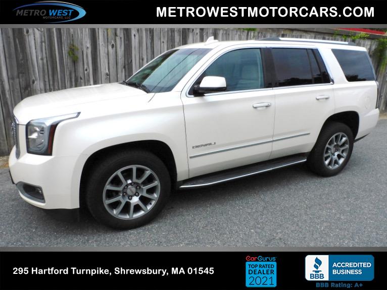 Used 2015 GMC Yukon Denali 4WD Used 2015 GMC Yukon Denali 4WD for sale  at Metro West Motorcars LLC in Shrewsbury MA 1