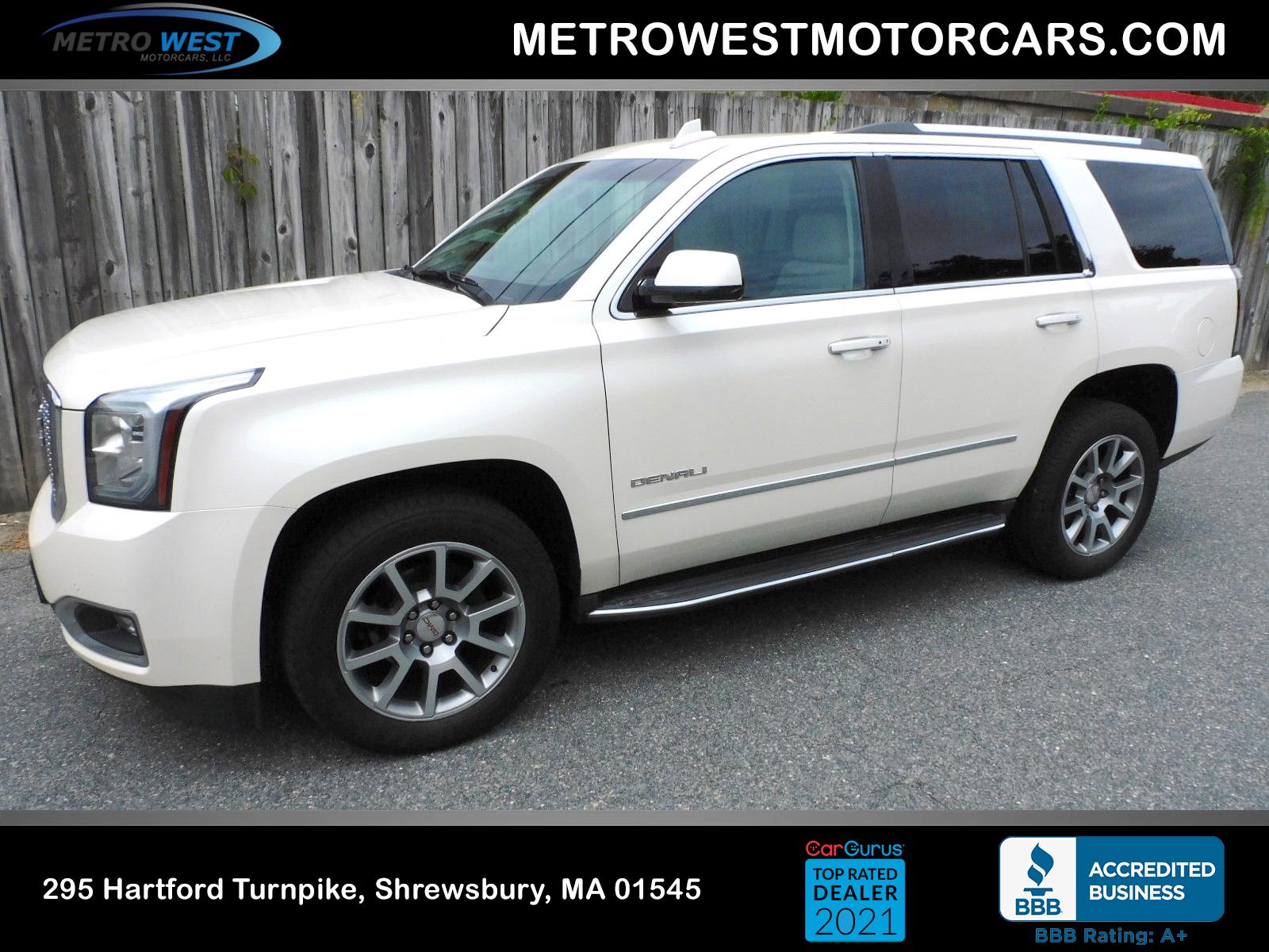 Used 2015 GMC Yukon Denali 4WD For Sale (29,800) Metro West