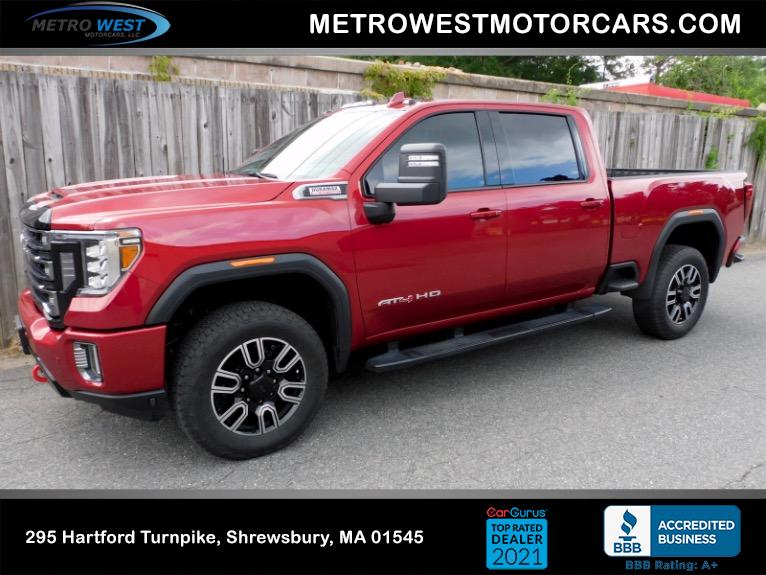 Used Used 2020 GMC Sierra 3500hd 4WD Crew Cab AT4 for sale $79,800 at Metro West Motorcars LLC in Shrewsbury MA
