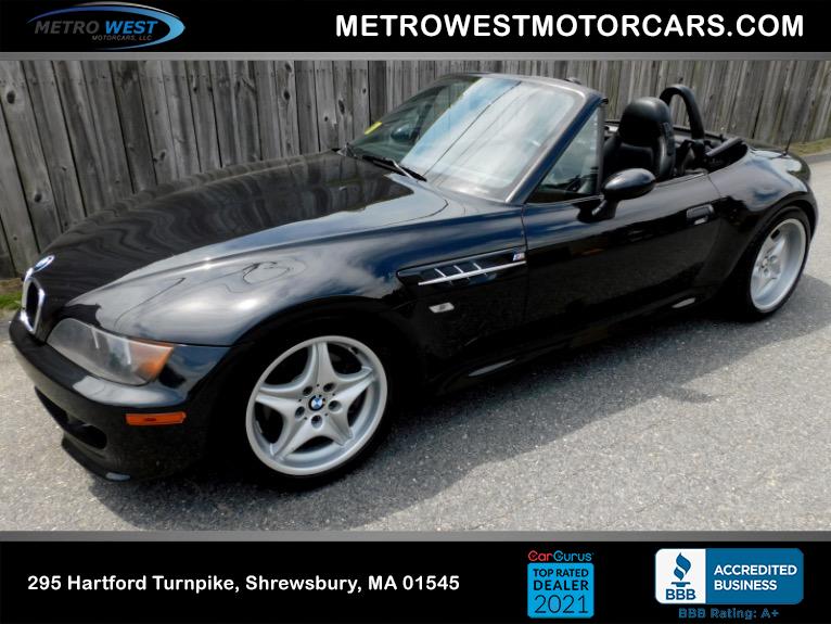 Used 1998 BMW Z3 M Roadster Used 1998 BMW Z3 M Roadster for sale  at Metro West Motorcars LLC in Shrewsbury MA 1