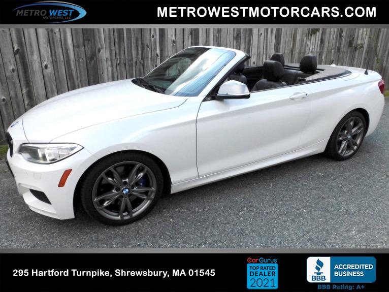 Used 2016 BMW 2 Series M235i xDrive AWD Used 2016 BMW 2 Series M235i xDrive AWD for sale  at Metro West Motorcars LLC in Shrewsbury MA 1