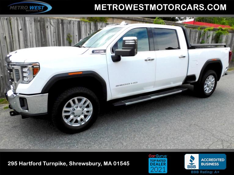 Used 2020 GMC Sierra 2500hd 4WD Crew Cab SLT Used 2020 GMC Sierra 2500hd 4WD Crew Cab SLT for sale at Metro West Motorcars LLC in Shrewsbury MA 1