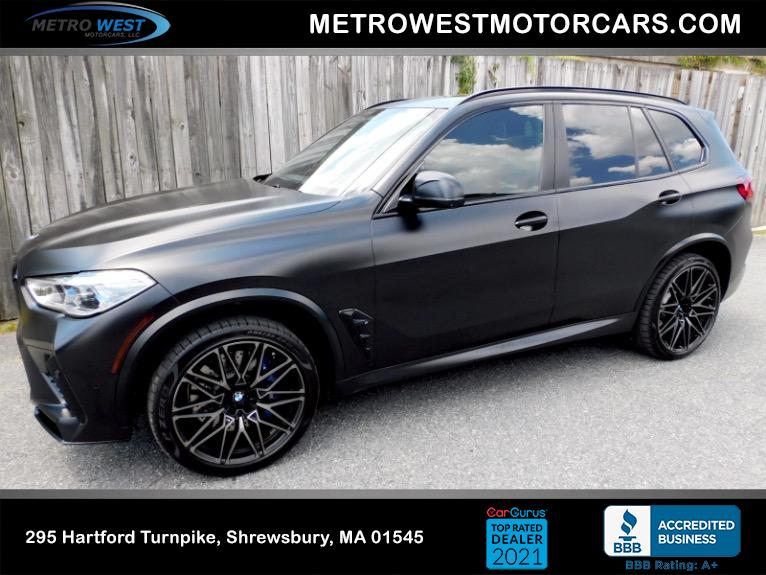 Used Used 2021 BMW X5 M Competition AWD for sale $105,800 at Metro West Motorcars LLC in Shrewsbury MA