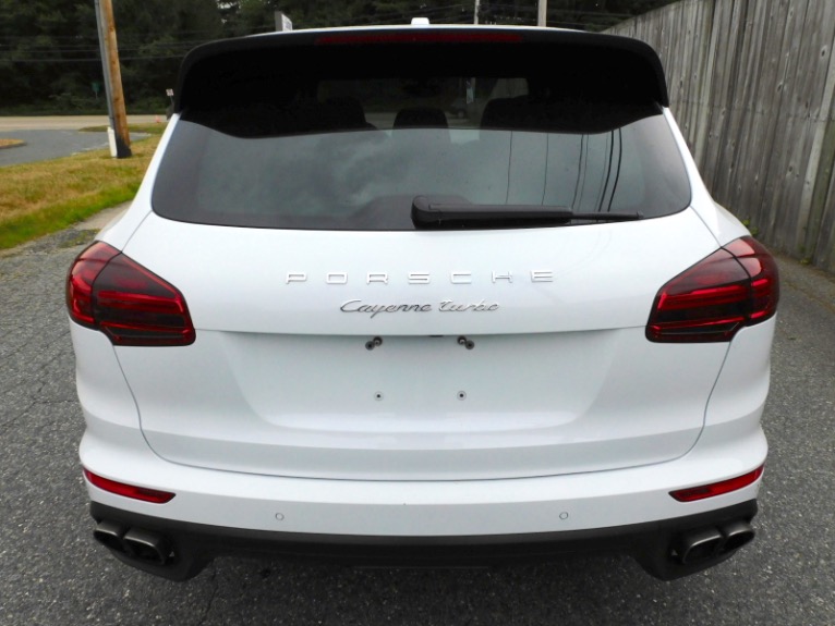 Used 2016 Porsche Cayenne Turbo AWD Used 2016 Porsche Cayenne Turbo AWD for sale at Metro West Motorcars LLC in Shrewsbury MA 4
