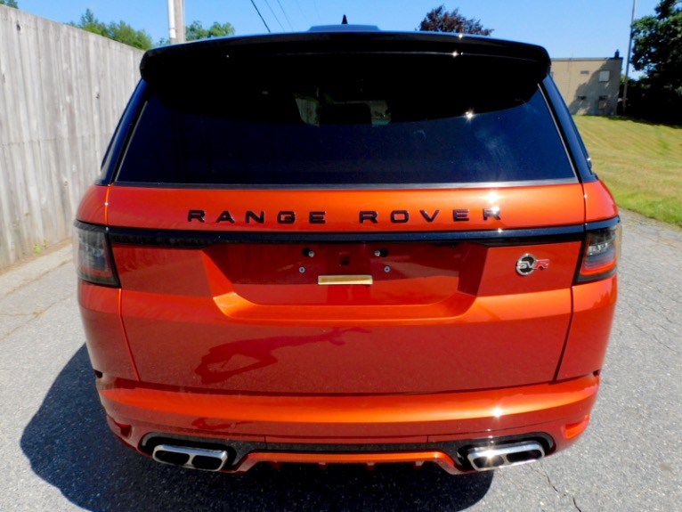 Used 2022 Land Rover Range Rover Sport SVR Used 2022 Land Rover Range Rover Sport SVR for sale  at Metro West Motorcars LLC in Shrewsbury MA 4