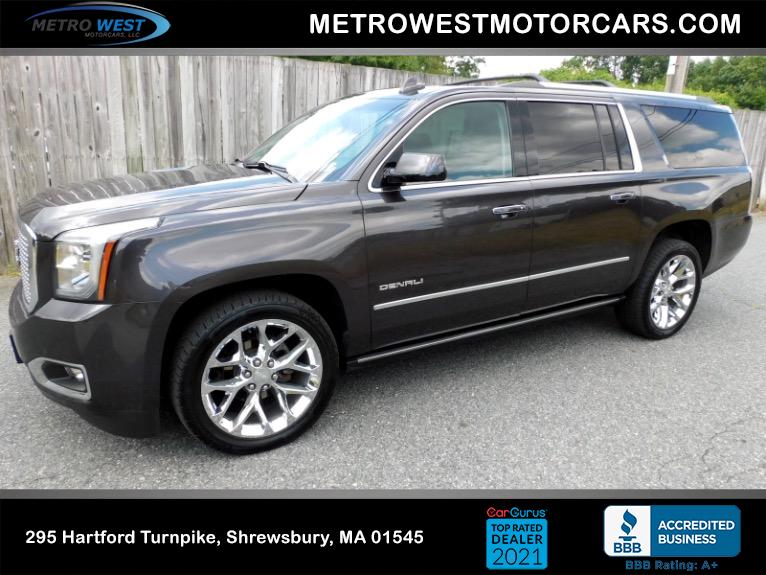 Used 2017 GMC Yukon Xl Denali AWD Used 2017 GMC Yukon Xl Denali AWD for sale  at Metro West Motorcars LLC in Shrewsbury MA 1