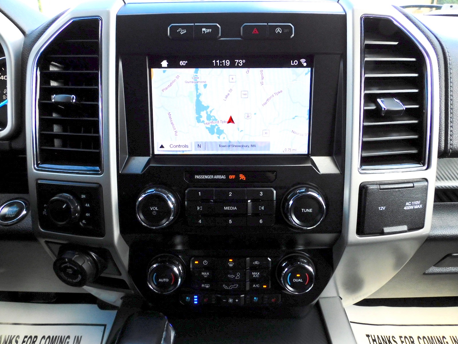 Used 2019 Ford F150 LARIAT 4WD SuperCrew 5.5'' Box For Sale (34,800