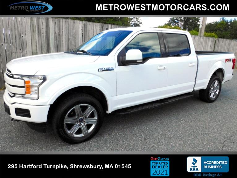 Used 2019 Ford F-150 LARIAT 4WD SuperCrew 5.5'' Box Used 2019 Ford F-150 LARIAT 4WD SuperCrew 5.5'' Box for sale at Metro West Motorcars LLC in Shrewsbury MA 1