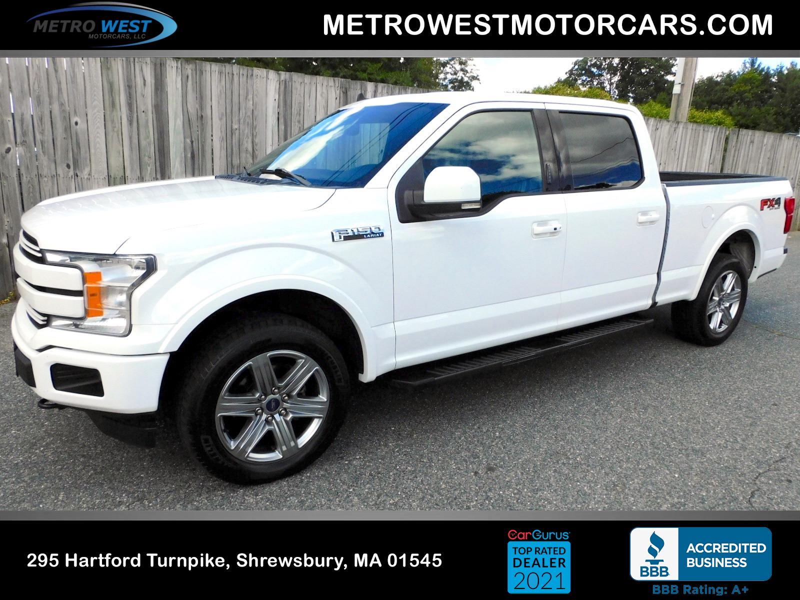 Used 2019 Ford F150 LARIAT 4WD SuperCrew 5.5'' Box For Sale (34,800